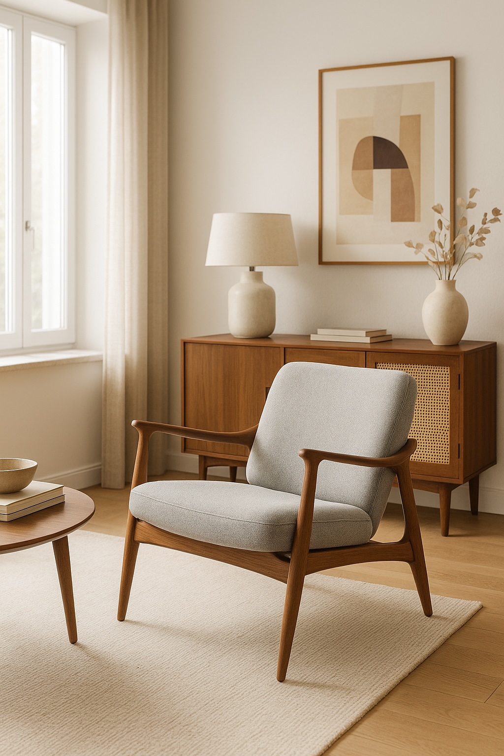 Mid century modern chair